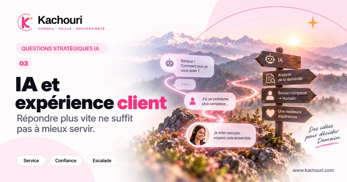 IA et expérience client : répondre plus vite ne suffit pas à mieux servir