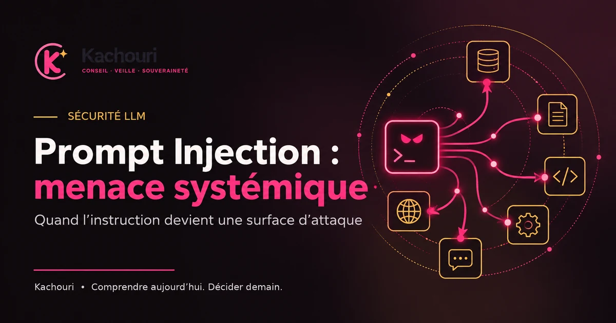 Prompt Injection : Menace Systémique